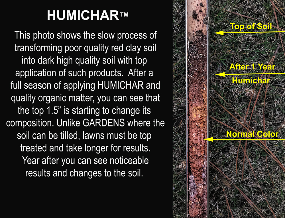humichar soil results